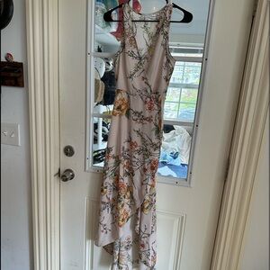 Leith pink floral dress